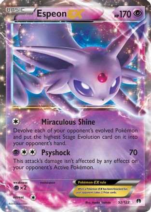 Espeon EX 052/122 [XY  BREAKpoint]  - Holofoil