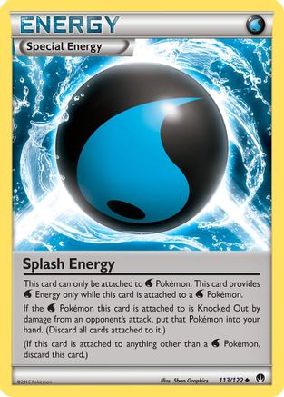 Splash Energy 113/122 [XY  BREAKpoint]