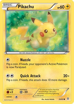 Pikachu 026/83 [Generations]
