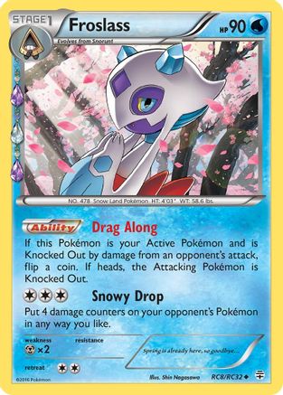 Froslass RC8/RC32 [Generations Radiant Collection]  - Holofoil