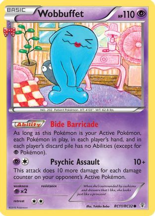 Wobbuffet RC11/RC32 [Generations Radiant Collection]