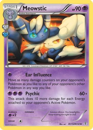 Meowstic RC15/RC32 [Generations Radiant Collection]  - Holofoil