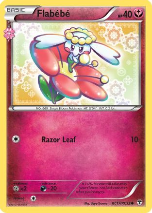 Flabebe RC17/RC32 [Generations Radiant Collection]