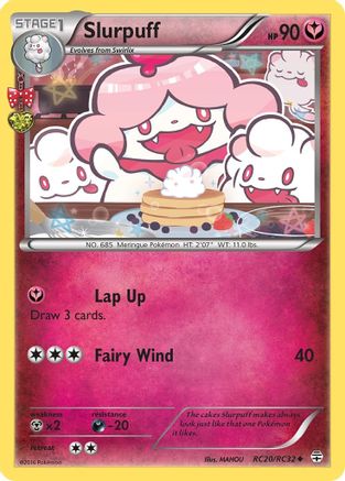 Slurpuff RC20/RC32 [Generations Radiant Collection]  - Holofoil