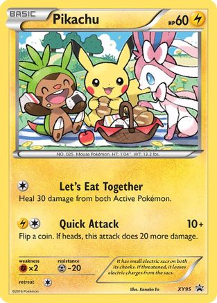 Pikachu XY95 [XY Promos]  - Holofoil