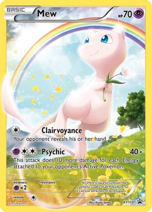 Mew XY110 [XY Promos]  - Holofoil
