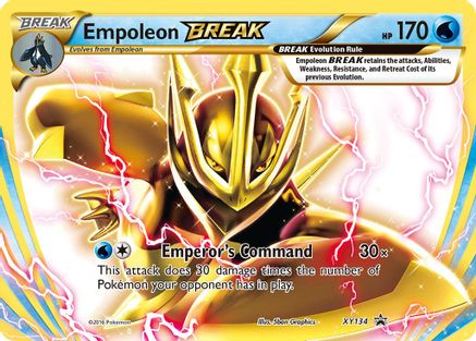 Empoleon BREAK XY134 [XY Promos]  - Holofoil