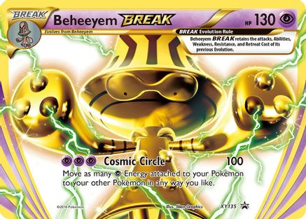 Beheeyem BREAK XY135 [XY Promos]  - Holofoil