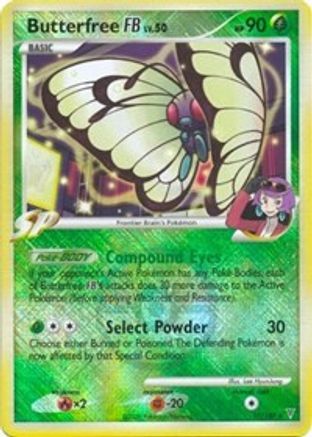Butterfree FB 017/147 [League & Championship Cards]  - Reverse Holofoil