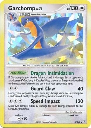 Garchomp 005/147 [Deck Exclusives]  - Holofoil