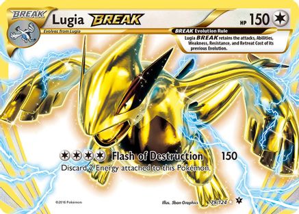 Lugia BREAK 079/124 [XY  Fates Collide]  - Holofoil