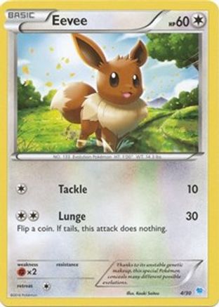 Eevee 004 [XY Trainer Kit Pikachu Libre & Suicune]
