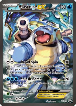 Blastoise EX XY122 [XY Promos]  - Holofoil