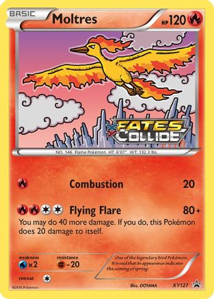 Moltres (Prerelease) XY127 [XY Promos]  - Holofoil