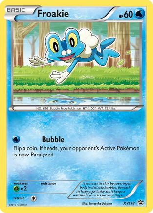 Froakie XY138 [XY Promos]  - Holofoil