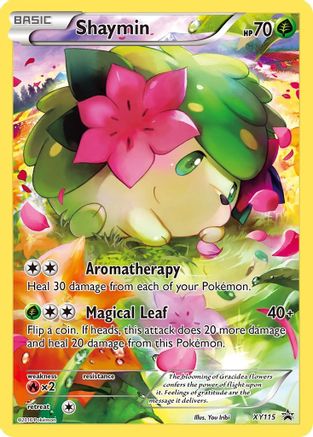 Shaymin XY115 [XY Promos]  - Holofoil