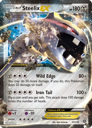 Steelix EX 067/114 [XY  Steam Siege]  - Holofoil