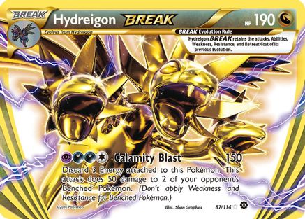 Hydreigon BREAK 087/114 [XY  Steam Siege]  - Holofoil