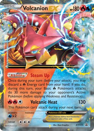 Volcanion EX XY173 [XY Promos]  - Holofoil