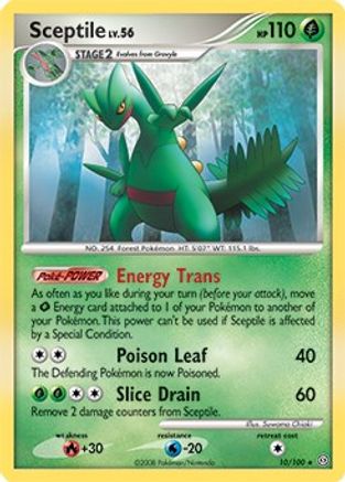 Sceptile 010/100 [Deck Exclusives]