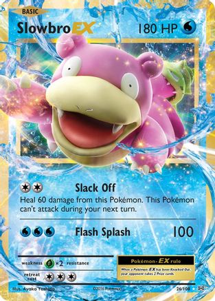 Slowbro EX 026/108 [XY  Evolutions]  - Holofoil
