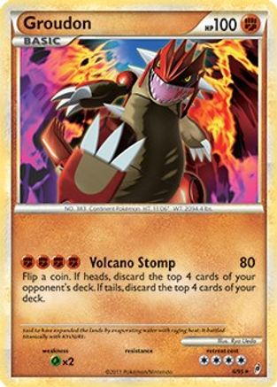 Groudon 006/095 [Deck Exclusives]