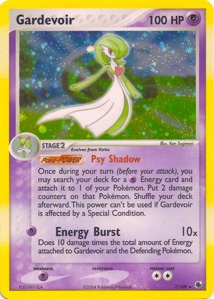 Gardevoir (Holo) 007 [EX Battle Stadium]  - Holofoil