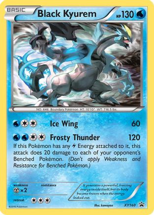 Black Kyurem XY160 [XY Promos]  - Holofoil