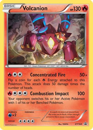 Volcanion XY164 [XY Promos]  - Holofoil