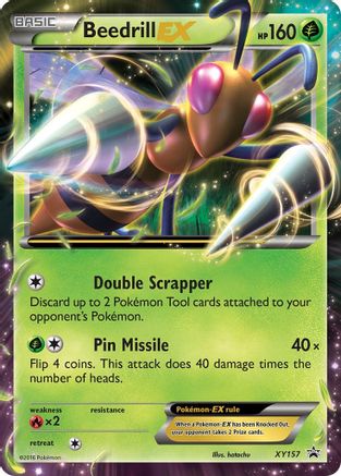 Beedrill EX XY157 [XY Promos]  - Holofoil