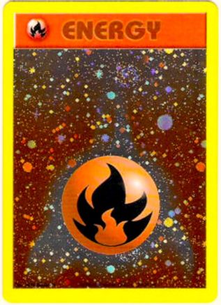 Fire Energy (WotC 2002 League Promo) [League & Championship Cards]  - Holofoil