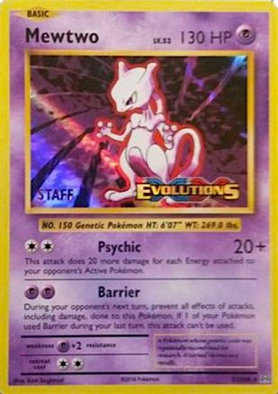 Mewtwo 051/108 [XY Promos]  - Holofoil