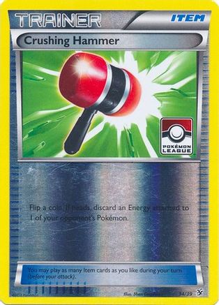 Crushing Hammer 034/39 [League & Championship Cards]  - Reverse Holofoil