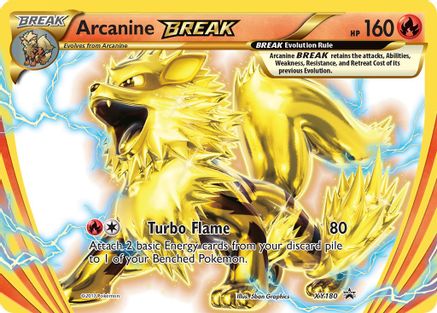 Arcanine BREAK XY180 [XY Promos]  - Holofoil