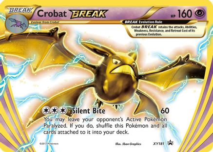 Crobat BREAK XY181 [XY Promos]  - Holofoil