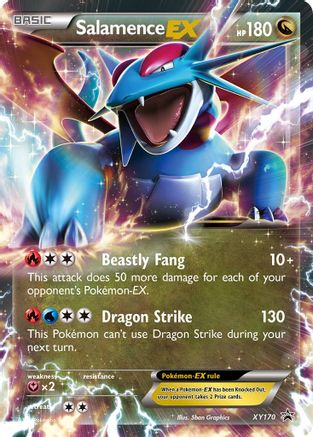 Salamence EX XY170 [XY Promos]  - Holofoil