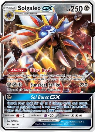 Solgaleo GX 089/149 [SM Base Set]  - Holofoil