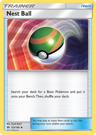 Nest Ball 123/149 [SM Base Set]