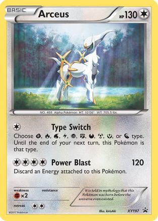 Arceus XY197 [XY Promos]  - Holofoil