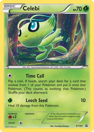 Celebi XY187 [XY Promos]  - Holofoil