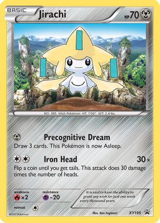 Jirachi XY195 [XY Promos]  - Holofoil