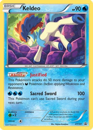 Keldeo XY191 [XY Promos]  - Holofoil