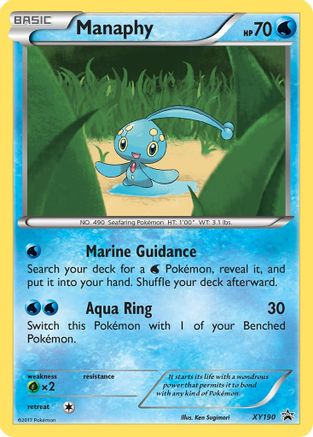 Manaphy XY190 [XY Promos]  - Holofoil