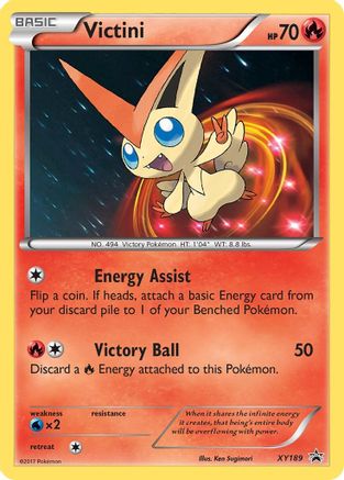 Victini XY189 [XY Promos]  - Holofoil