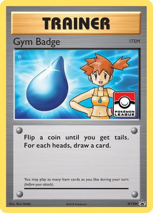 Gym Badge (Misty) XY204 [XY Promos]  - Holofoil