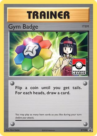 Gym Badge (Erika) XY206 [XY Promos]  - Holofoil