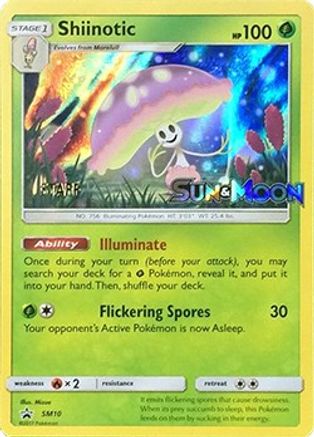 Shiinotic SM10 [SM Promos]  - Holofoil