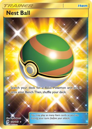 Nest Ball (Secret) 158/149 [SM Base Set]  - Holofoil