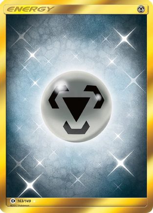 Metal Energy (Secret) 163/149 [SM Base Set]  - Holofoil