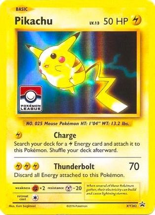 Pikachu XY202 [League & Championship Cards]  - Holofoil